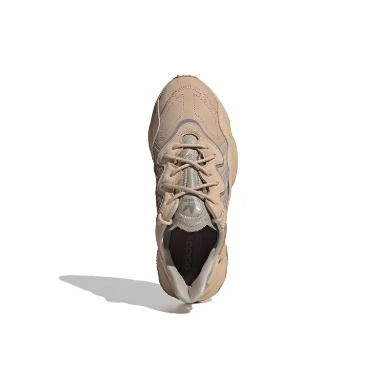 Ozweego Pale Nude Sneakers Unisex Tan Marrone Chiaro Rosso Solare EE6462 42⅔ miniatura 2