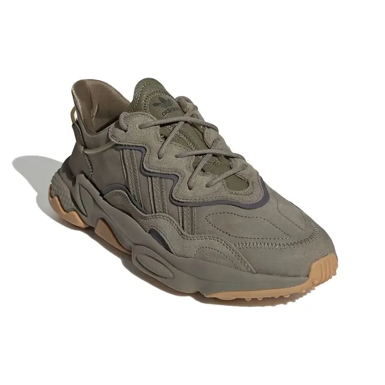 Ozweego Trace Cargo Sneakers Unisex Verde Night-Cargo-Raw-Khaki EE6461 42⅔ miniatura 3