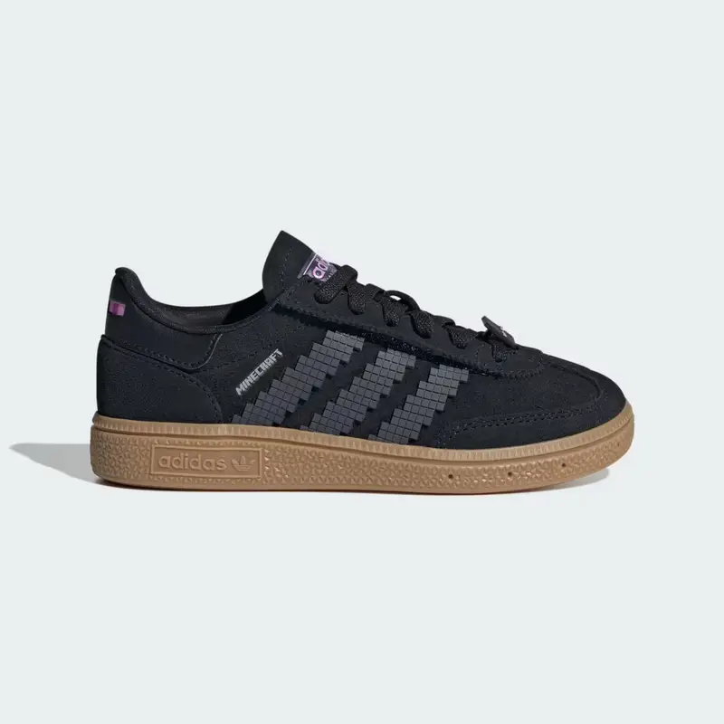 Pallamano Spezial Comfort Chiusura Lacci Elasticizzati Scarpe Minecraft Bambini Core Black