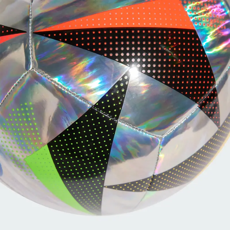 Pallone da allenamento Fussballliebe Foil Silver Metallic miniatura 2