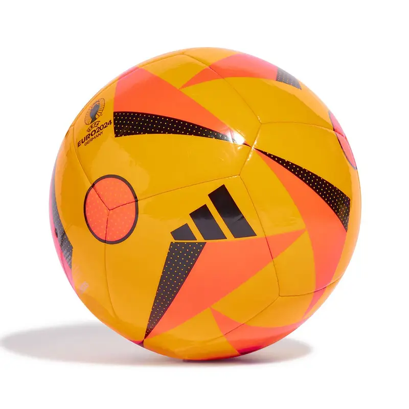 Pallone Da Calcio Euro24 Clb Giallo Arancio 5