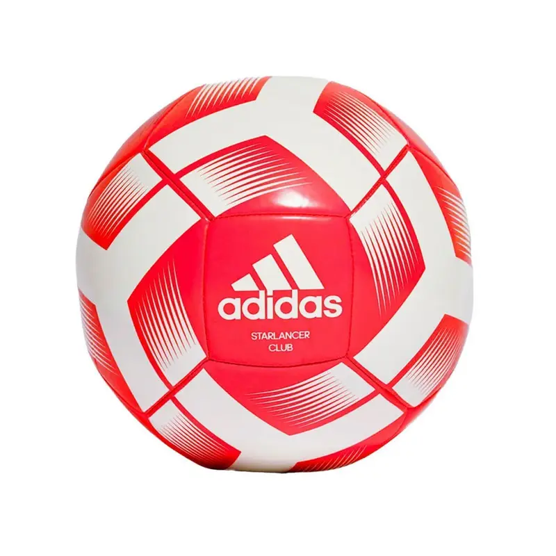 Pallone Da Calcio Starlancer Clb Bianco Rosso Bambino 5