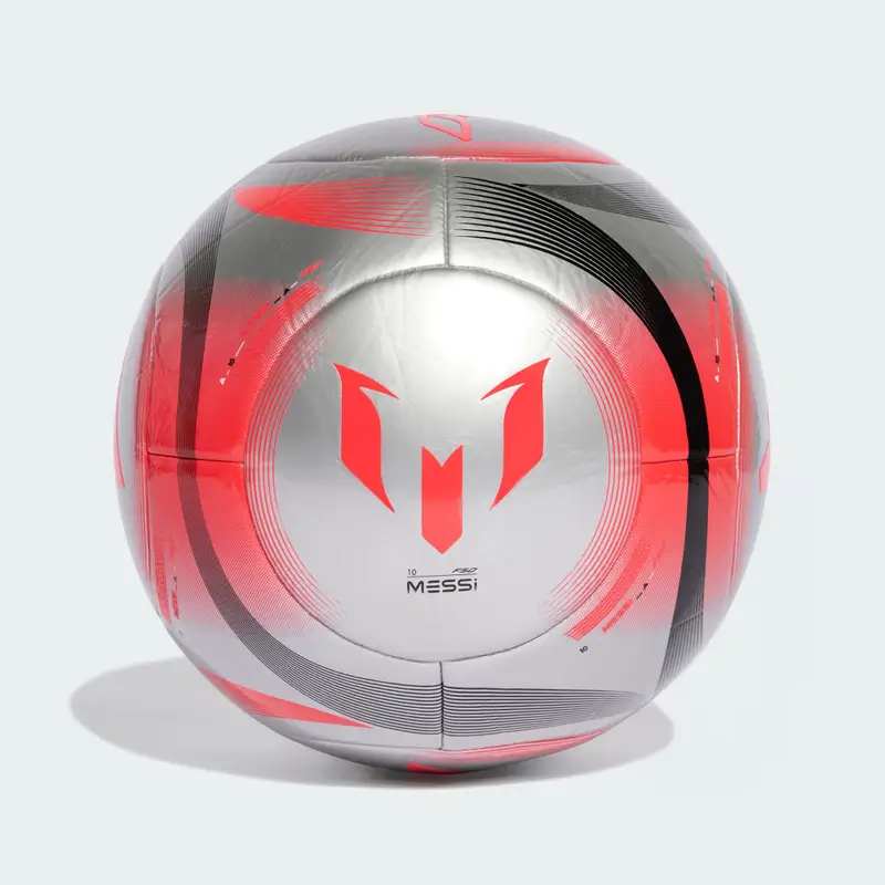 Pallone del club Messi Silver Metallic