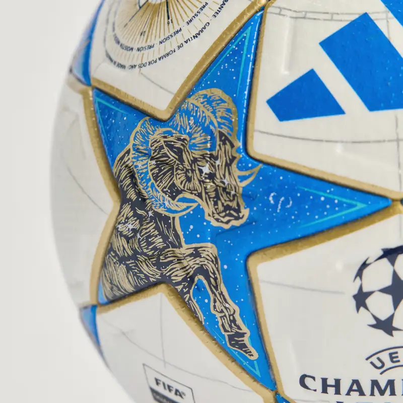 Pallone della fase a gironi 25/26 della UCL Pro White miniatura 4