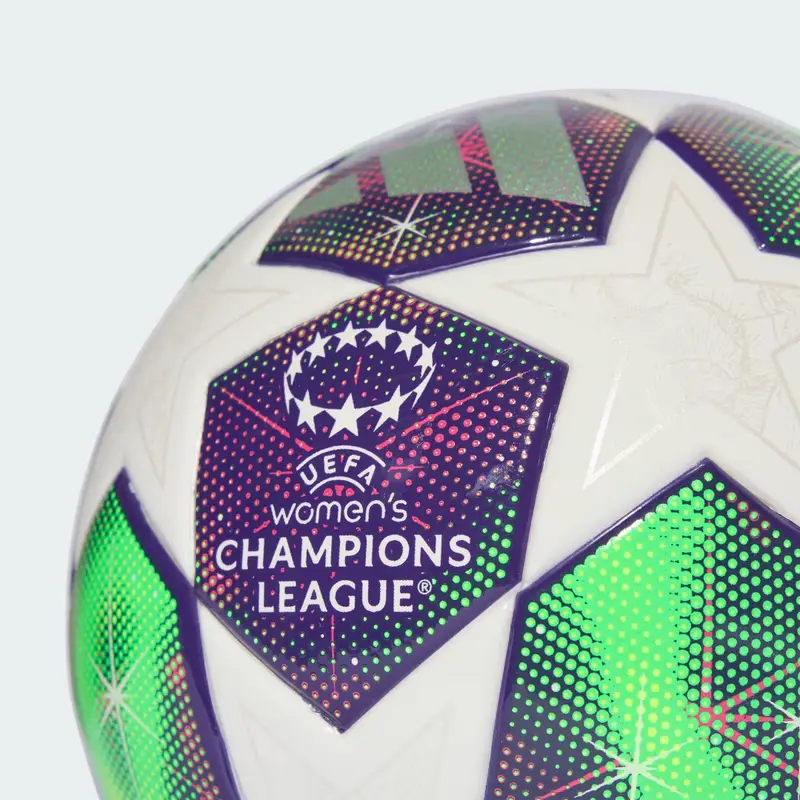 Pallone mini della fase di campionato UWCL 25/26 White miniatura 3