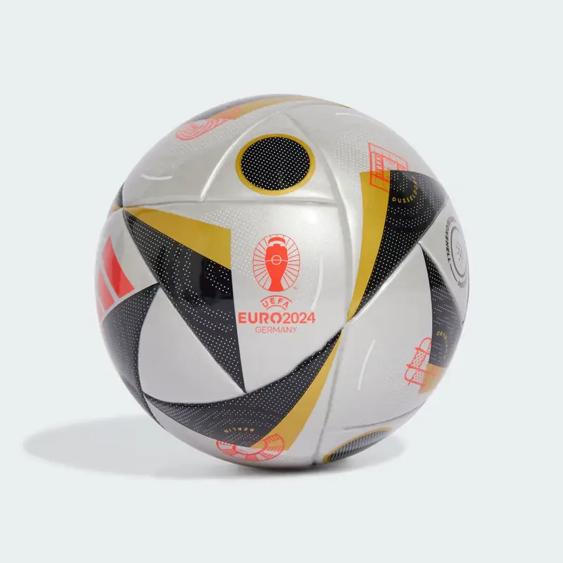 Pallone Mini Fussballliebe Finale Silver Metallic