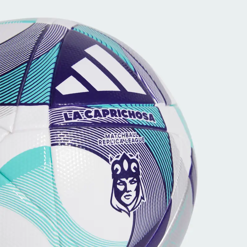 Pallone Queens League La Caprichosa League White miniatura 3