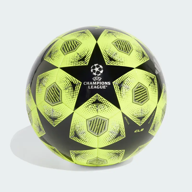Pallone UCL Club 24/25 Knockout Phase Solar Yellow miniatura 2