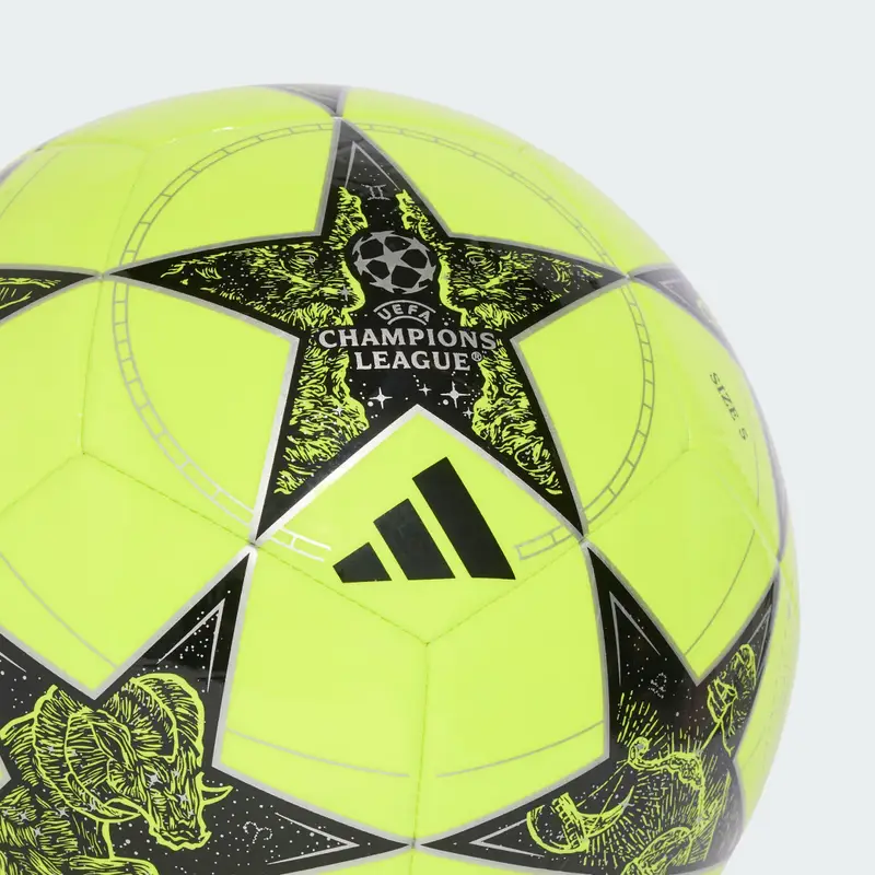 Pallone UCL Club 25/26 League Stage Solar Yellow miniatura 3