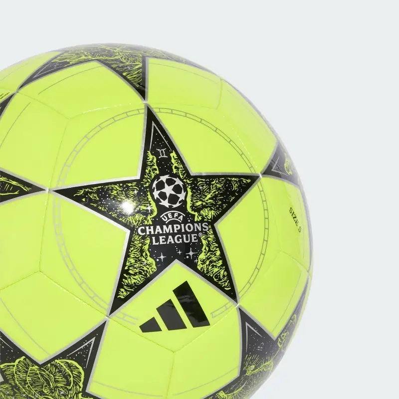 Pallone UCL Club 25/26 League Stage Solar Yellow miniatura 4