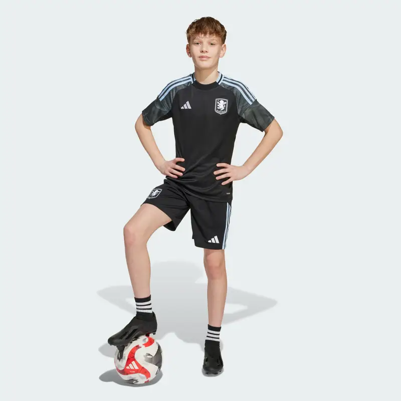 Pantaloncini 25/26 Away Bambini Aston Villa FC Black miniatura 3