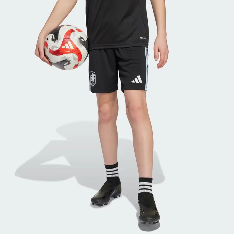 Pantaloncini 25/26 Away Bambini Aston Villa FC Black