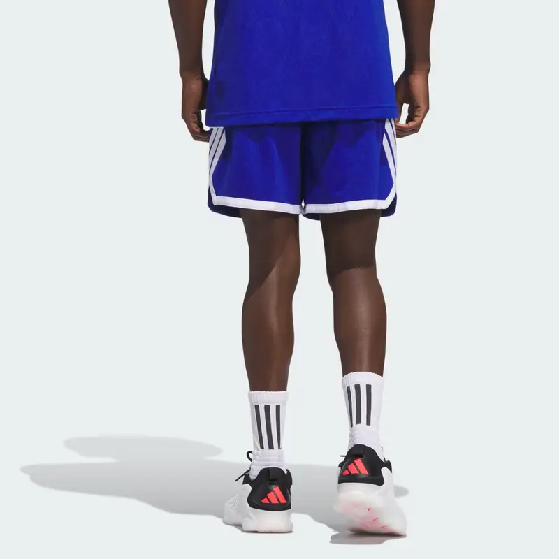 Pantaloncini 3G Speed Reversibili Basketball AEROREADY Royal Blue miniatura 2