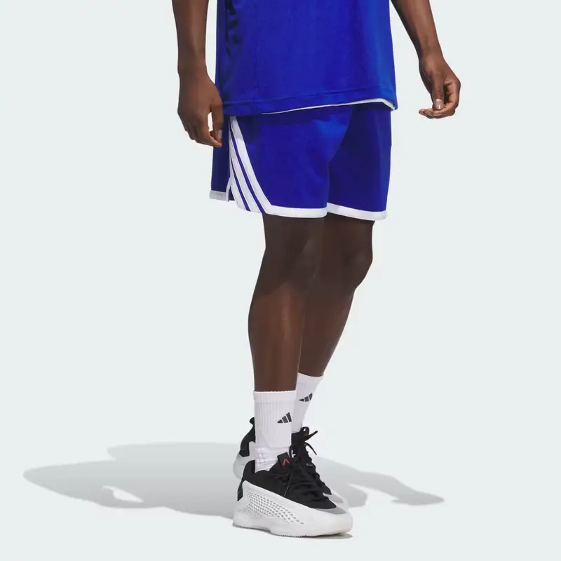 Pantaloncini 3G Speed Reversibili Basketball AEROREADY Royal Blue miniatura 3