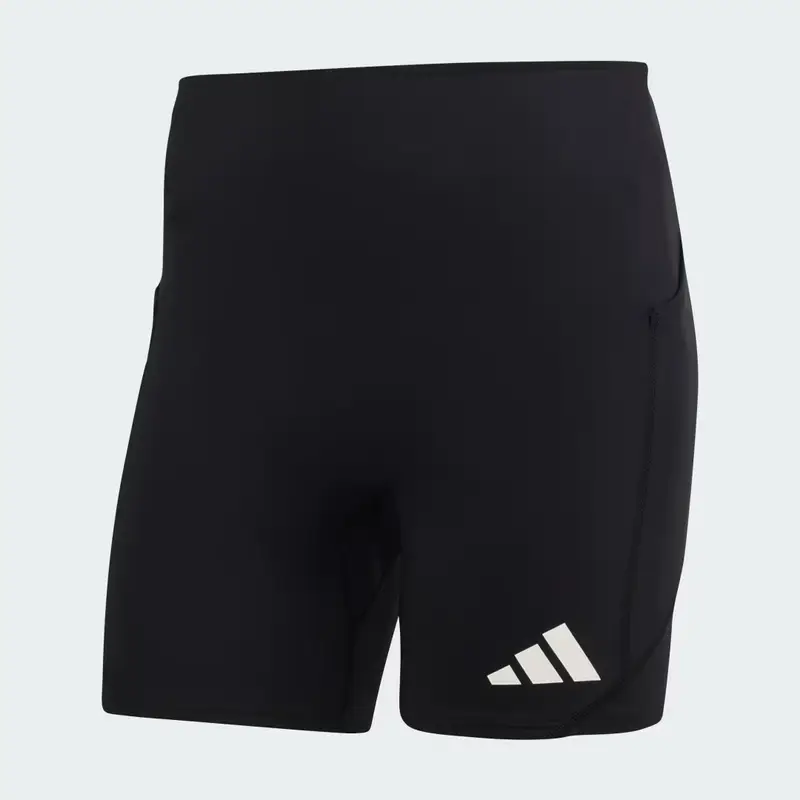 Pantaloncini a compressione Adizero Running con tasca Black miniatura 4