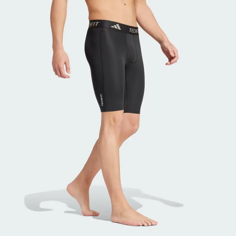 Pantaloncini a compressione TECHFIT per allenamento Black miniatura 3