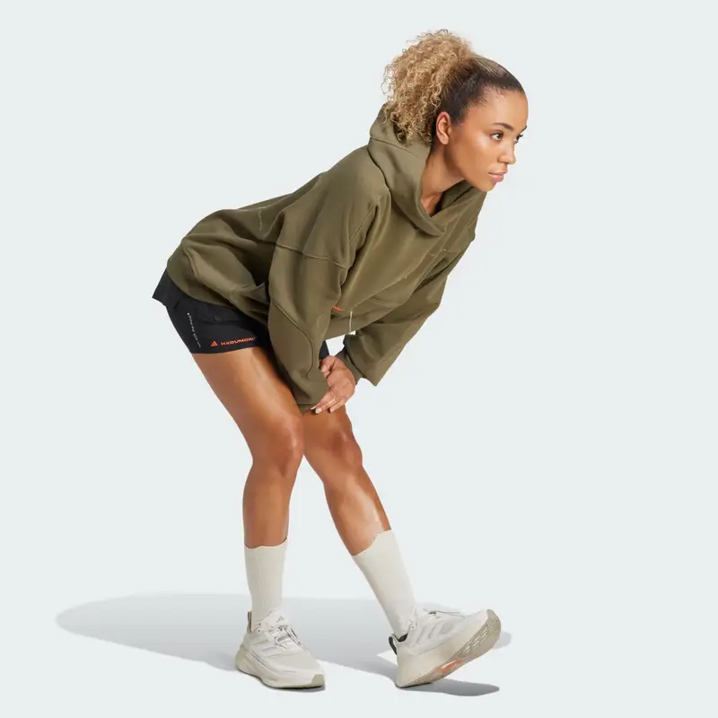 Pantaloncini Adi365 H.Koumori Running 2-In-1 Black miniatura 3