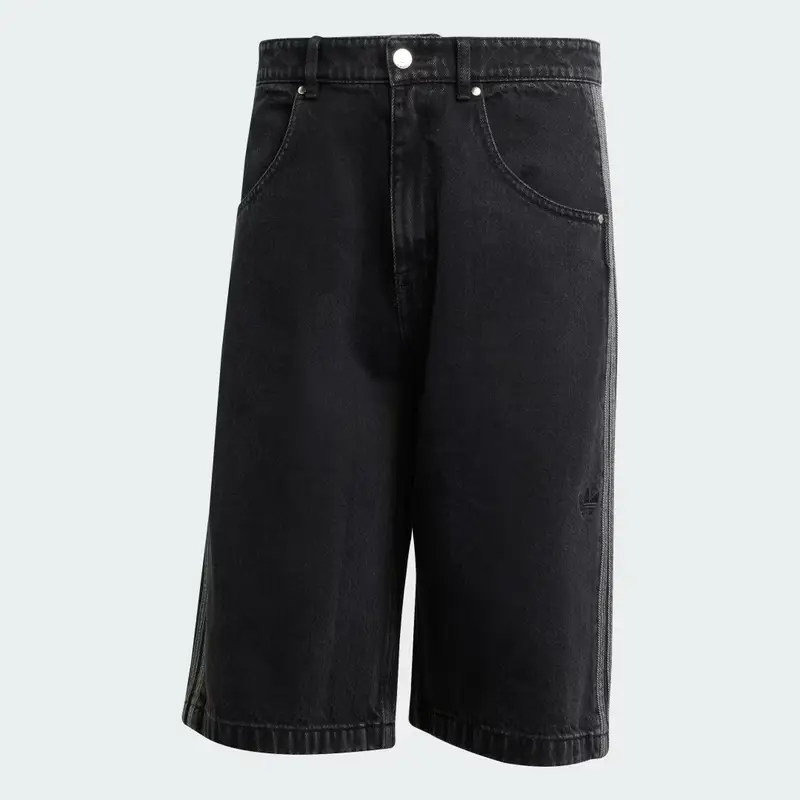 Pantaloncini Adicolor Denim Firebird True Black Denim miniatura 4