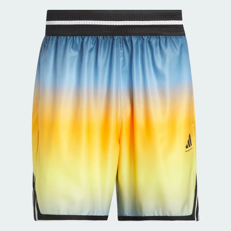 Pantaloncini adidas Crazy Lite AOP Crew Yellow miniatura 4