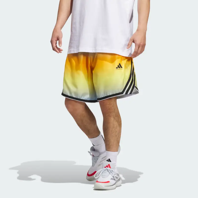 Pantaloncini adidas Crazy Lite AOP Crew Yellow