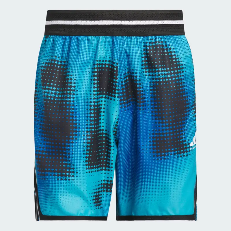 Pantaloncini adidas Crazy Lite AOP Lucid Cyan miniatura 4