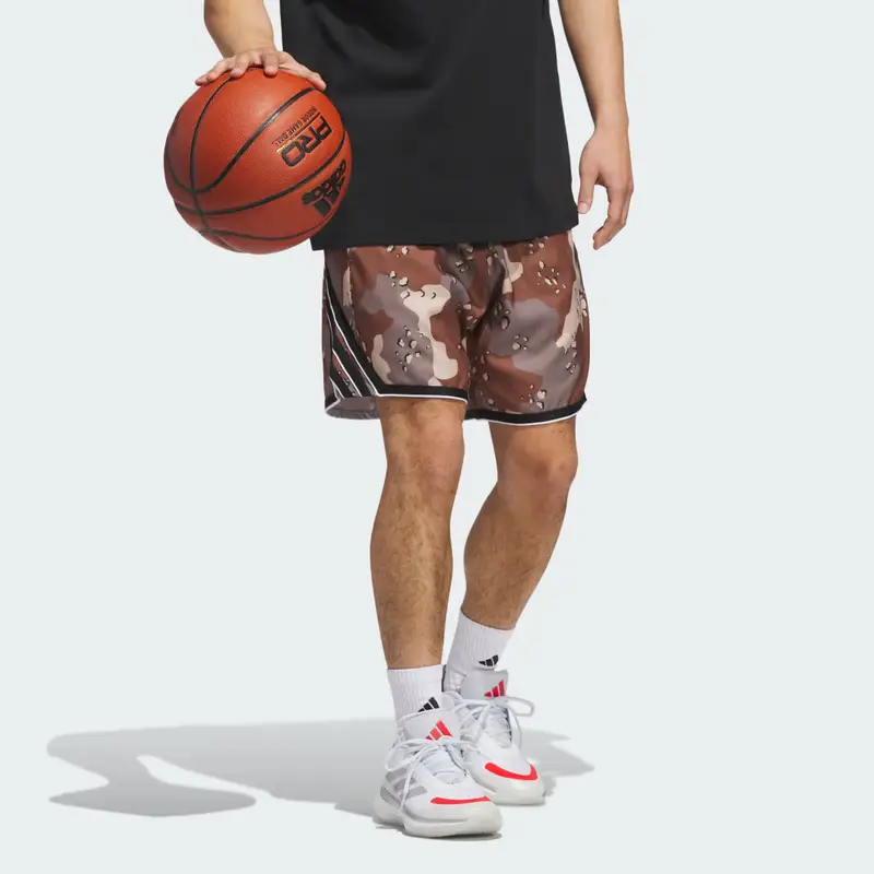 Pantaloncini adidas Crazy Lite AOP Trace Brown miniatura 3