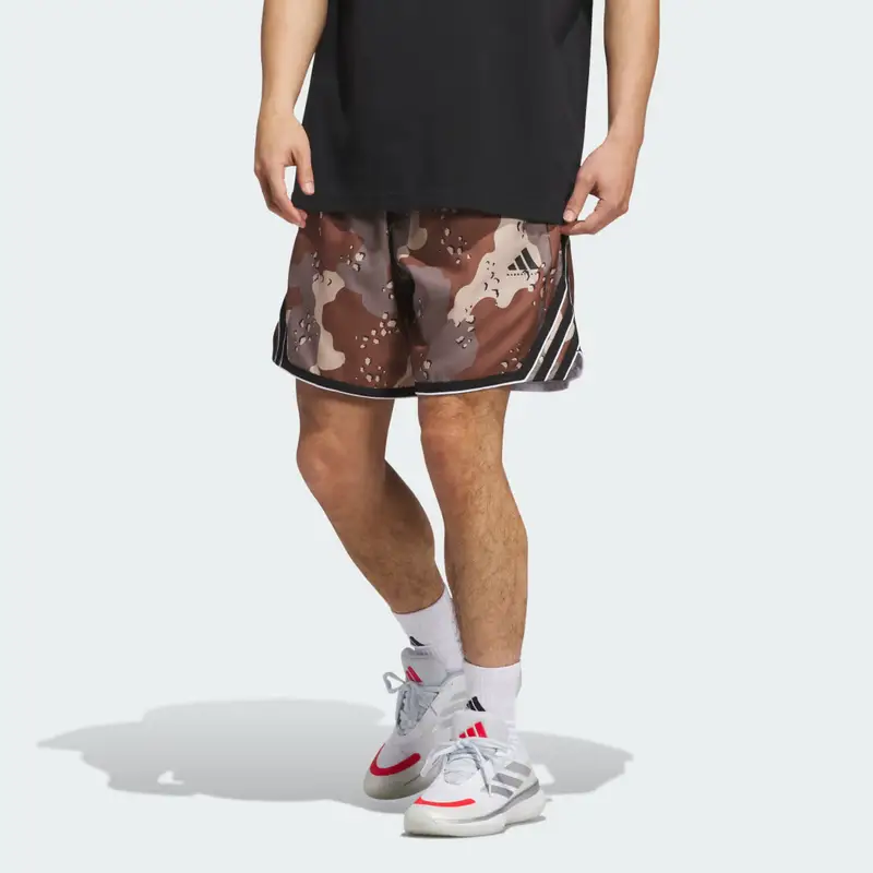 Pantaloncini adidas Crazy Lite AOP Trace Brown