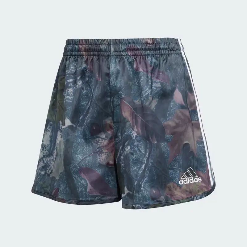 Pantaloncini adidas Originals Leaf Camo Stampa Satin Black miniatura 4
