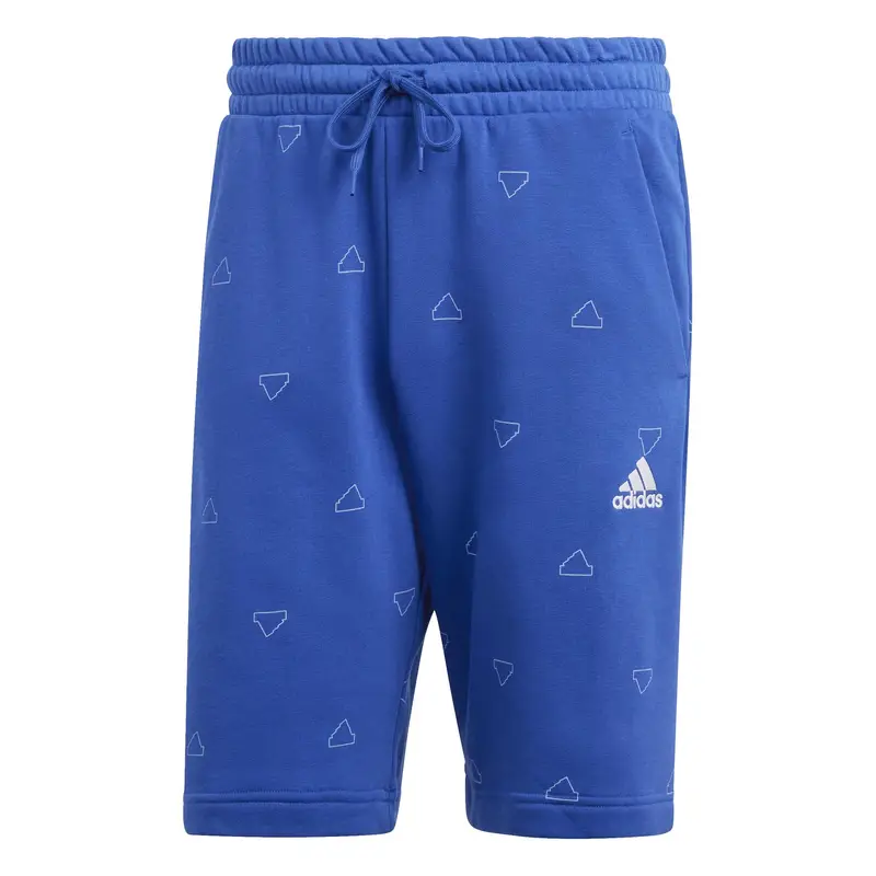Pantaloncini Adidas Seasonal Essentials Monogram Graphic Bleu