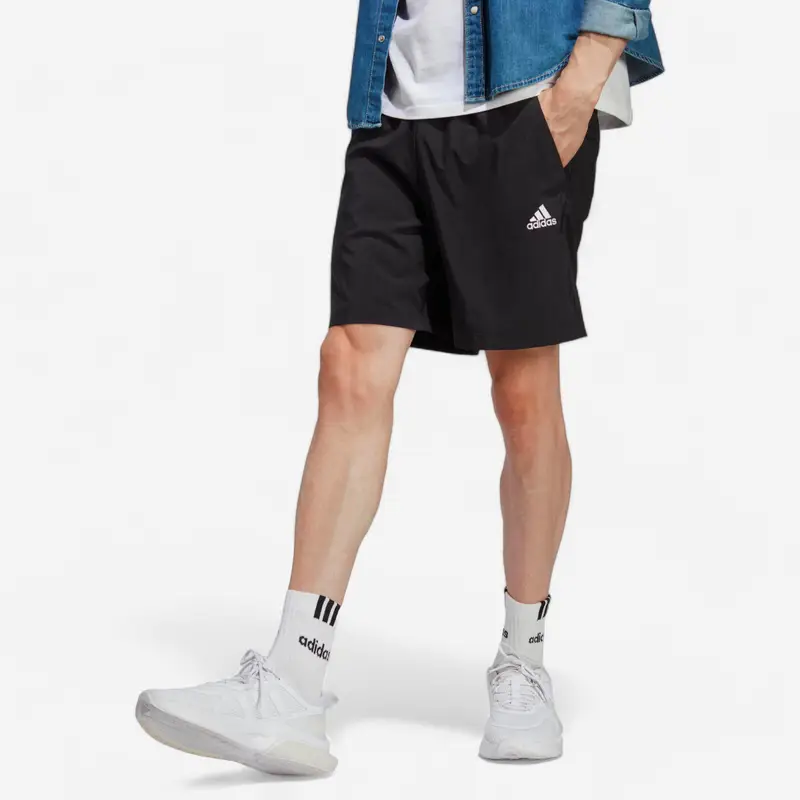 Pantaloncini ADIDAS uomo palestra regular fit traspiranti con tasche neri | Adidas