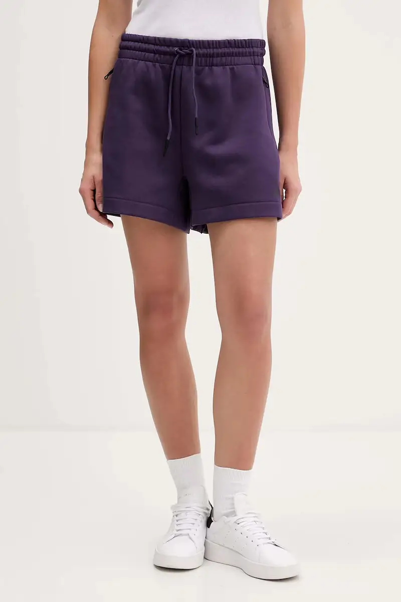 pantaloncini adidas x Z.N.E donna colore violetto JW7762