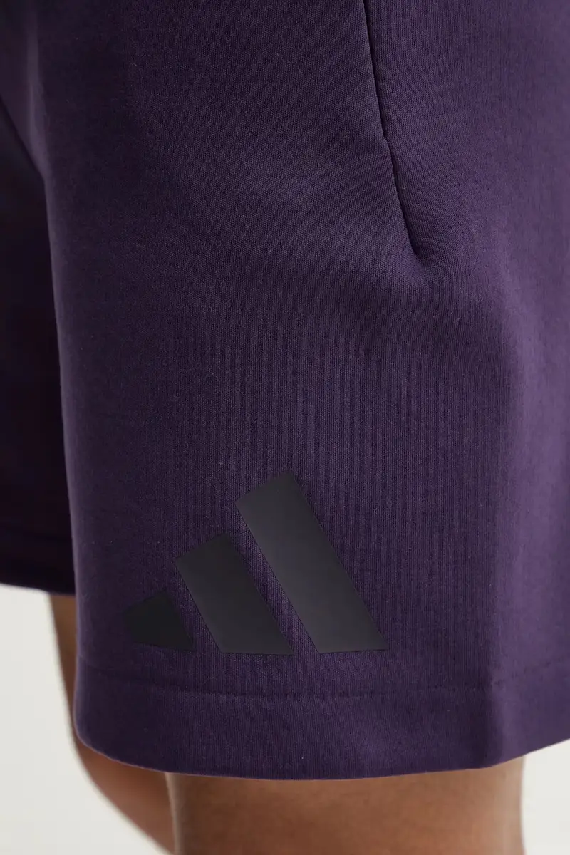 pantaloncini adidas x Z.N.E uomo colore violetto JW4747 miniatura 4