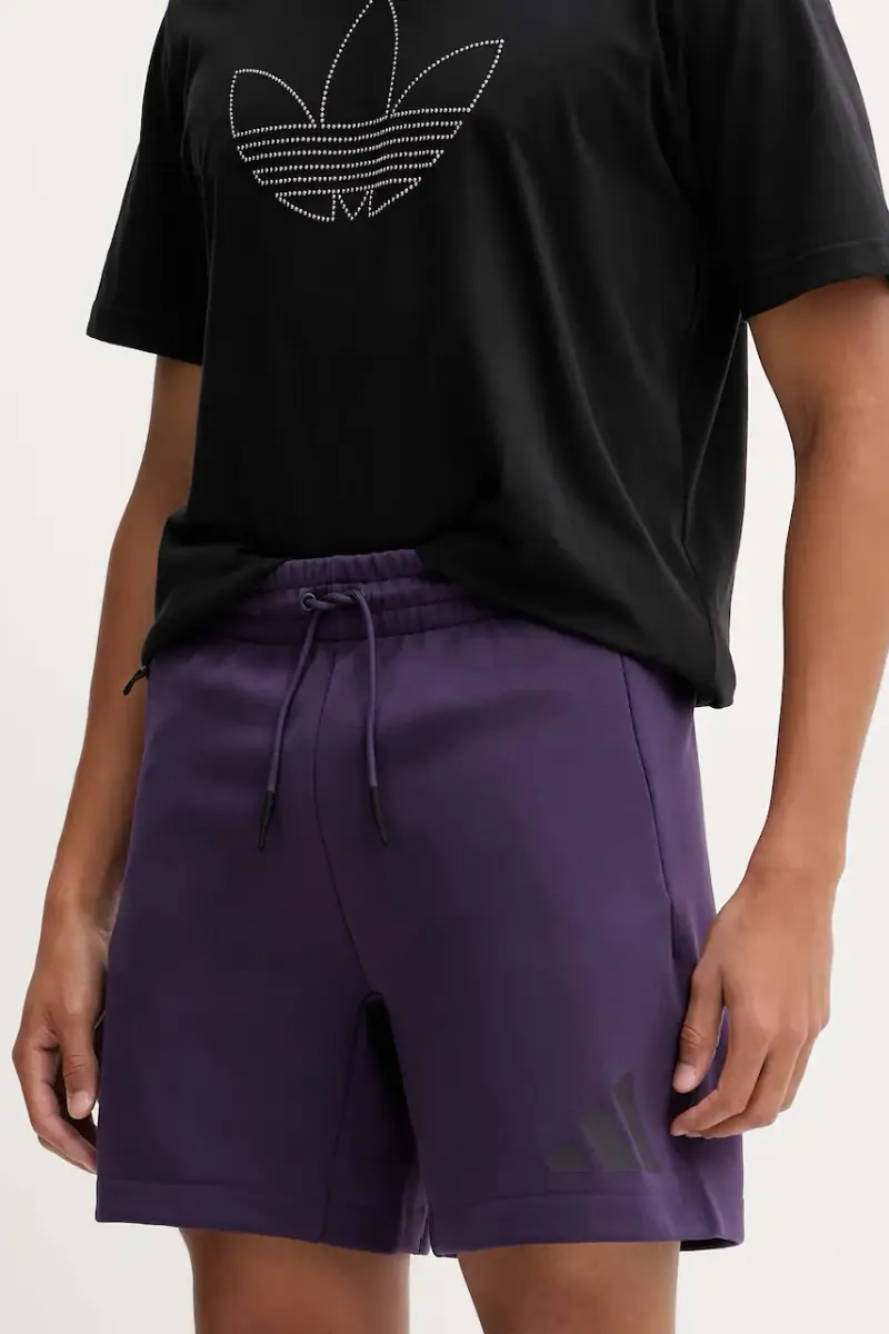 pantaloncini adidas x Z.N.E uomo colore violetto JW4747
