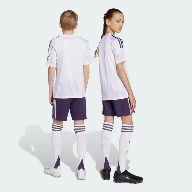 Pantaloncini Away Kids 25/26 Manchester United Aurora Plum miniatura 2