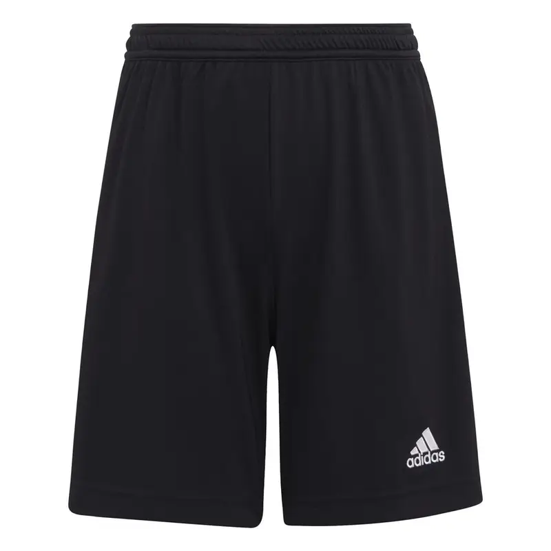 Pantaloncini Calcio Entrada 22 Nero Bianco Bambino 9-10 Anni
