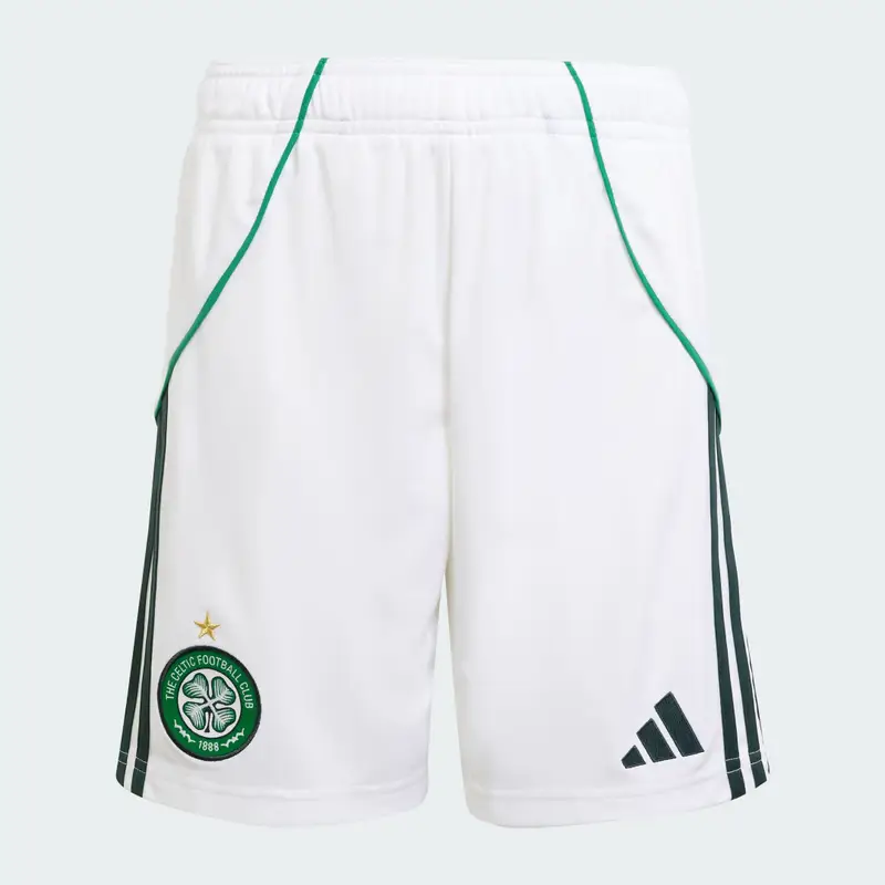 Pantaloncini Casa 25/26 Celtic FC Bambini e Bambine White miniatura 4