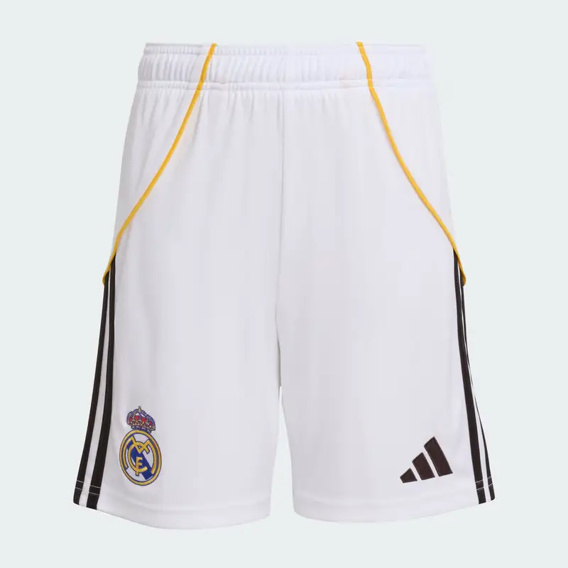 Pantaloncini Casa 25/26 Real Madrid Bambini White miniatura 4