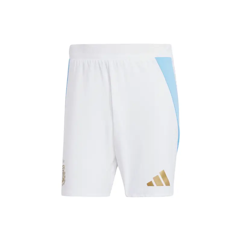 Pantaloncini Casa Adidas Argentina 24 Con Stampa Logo e Vita Elastica Uomo Fondo Bianco Blu IN6928 M