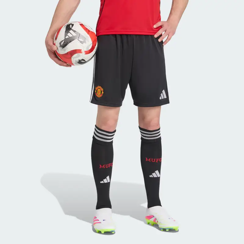 Pantaloncini Casa Manchester United 25/26 Black