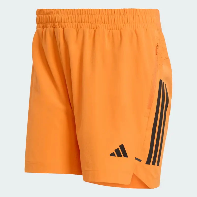 Pantaloncini D4T POWER 3 STRIPES Pure Orange miniatura 4