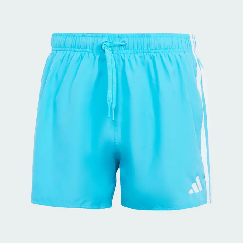 Pantaloncini da bagno a 3 strisce da 3 pollici Lucid Cyan miniatura 4