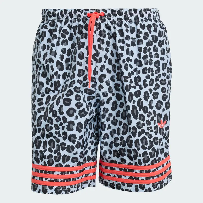 Pantaloncini da bagno Leopard 8 pollici Halo Blue miniatura 4