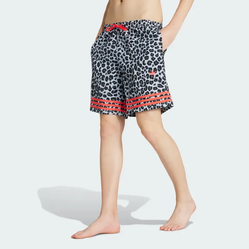 Pantaloncini da bagno Leopard 8 pollici Halo Blue