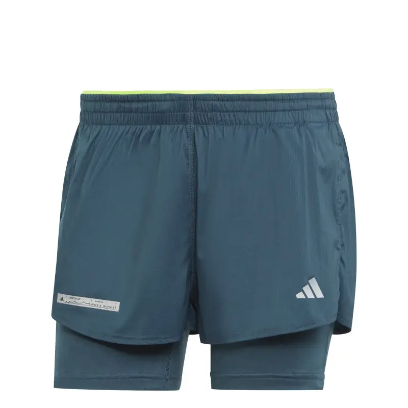 Pantaloncini da donna 2 in 1 adidas Ultimate Bleu