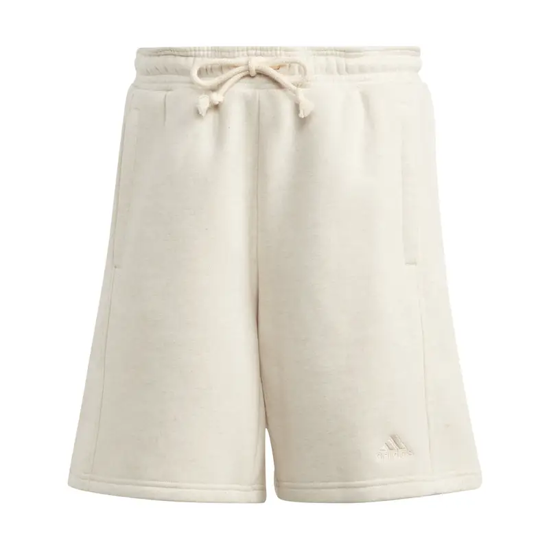 Pantaloncini da donna adidas ALL SZN Fleece Blanc