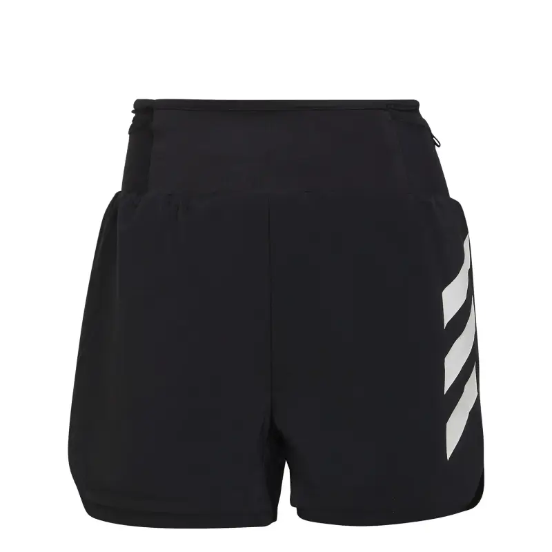 Pantaloncini da donna adidas Terrex agravic Noir