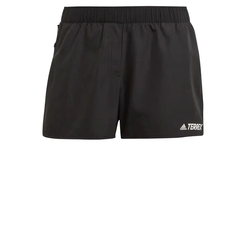 Pantaloncini da donna adidas Terrex Primeblue Trail Running Noir