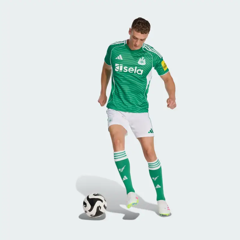 Pantaloncini da trasferta 25/26 Newcastle United FC White miniatura 3