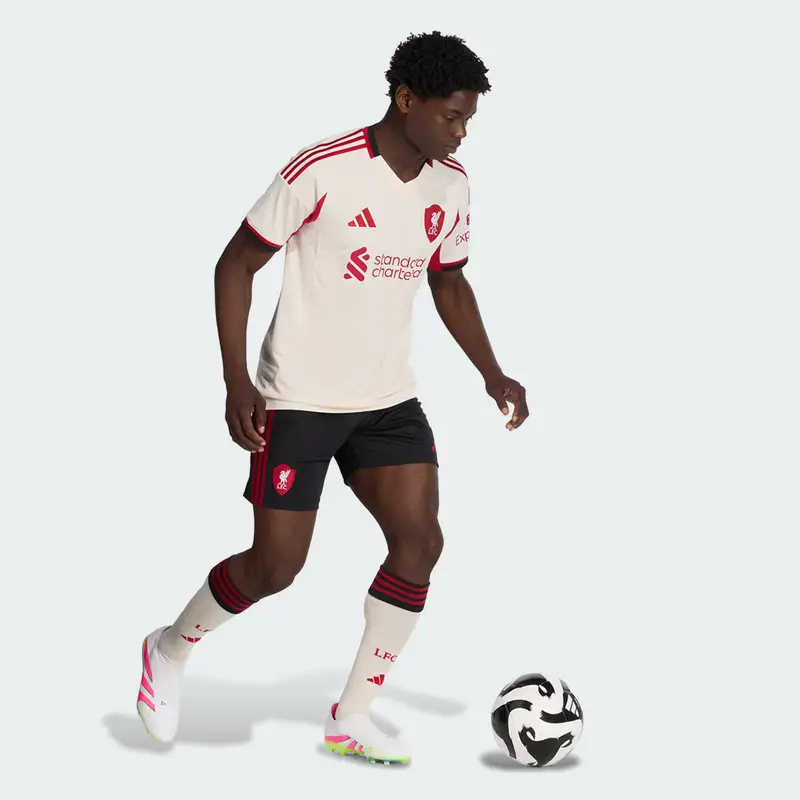 Pantaloncini da trasferta Liverpool FC 25/26 Black miniatura 3