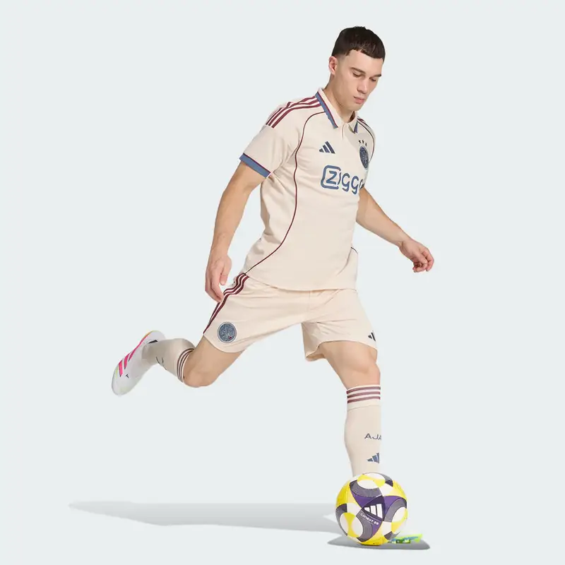 Pantaloncini dell' Ajax Amsterdam 25/26 Third Halo Ivory miniatura 3